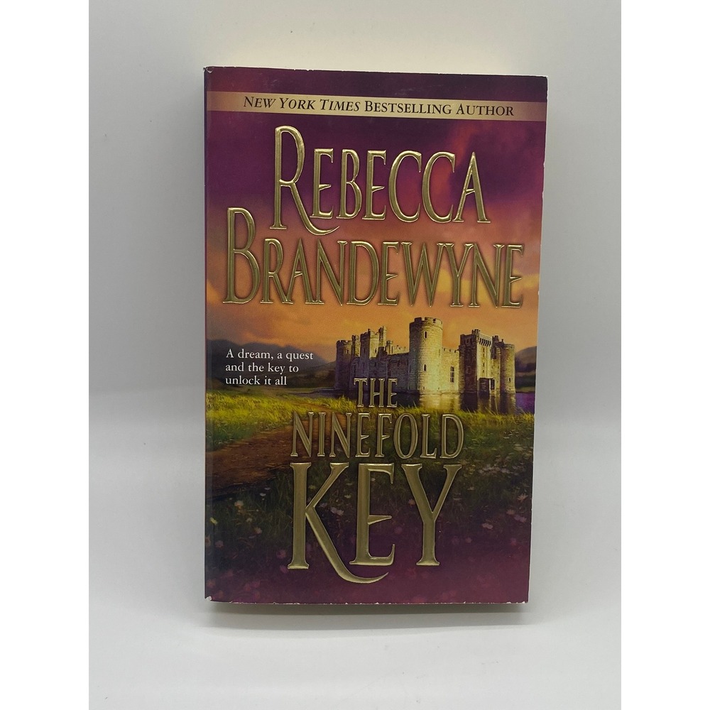 Rebecca Brandewyne The Ninefold Key Book Adult OS Purple Good Historical Romance